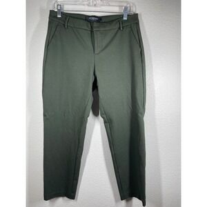 Liverpool Los Angeles Olive Green Sz 6 Petite Trousers Ankle Career Work Pants